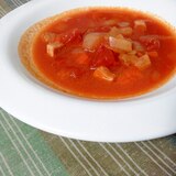 トマト缶でシンプル★やみつき♪濃厚トマトスープ